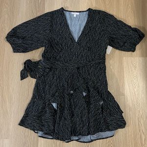 Chelsea28 Mini Abstract Polka Dot dress